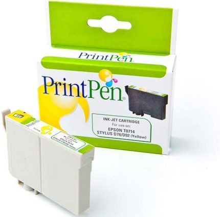 EPSON T0714 Sarı Muadil Mürekkep Kartuşu