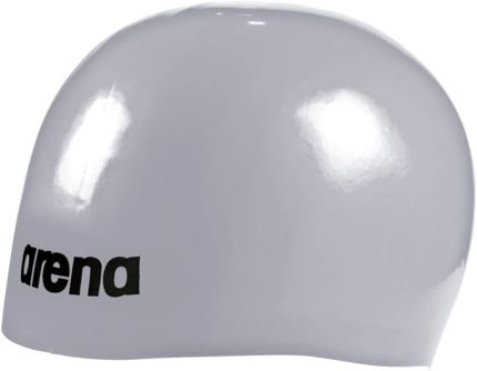 Molded PRO II uniseks yetişkin silikon yarış bonesi, kadınlar ve erkekler için, hidrodinamik yüksek teknoloji 3D şekilli, tek beden, mükemmel kalıp