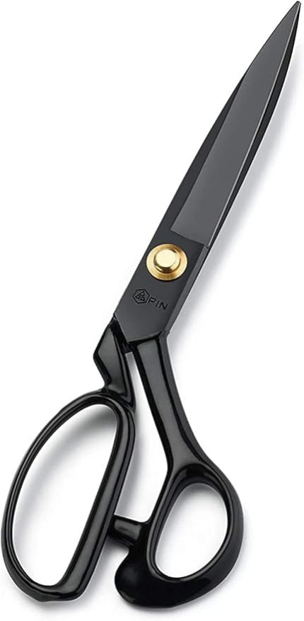 PIN Terzi Makası, Paslanmaz Çelik, Yüksek Kalite Demir, Çelik Makas (8", Klasik, KS2023)