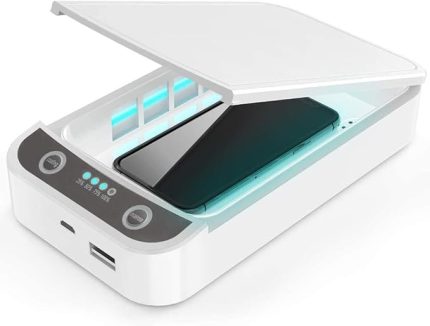 UV Ultra Mor Temizleyici Kutusu - Telefon/Anahtar/Cüzdan/Para vb. sterilizasyonu için mükemmeldir - Otomatik Zamanlayıcılı USB ile güçlendirilmiştir