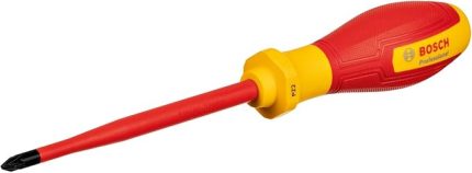 Professional VDE Yıldız Tornavida PZ 2 x 125mm (1x Tornavida PZ 2 x 125mm)