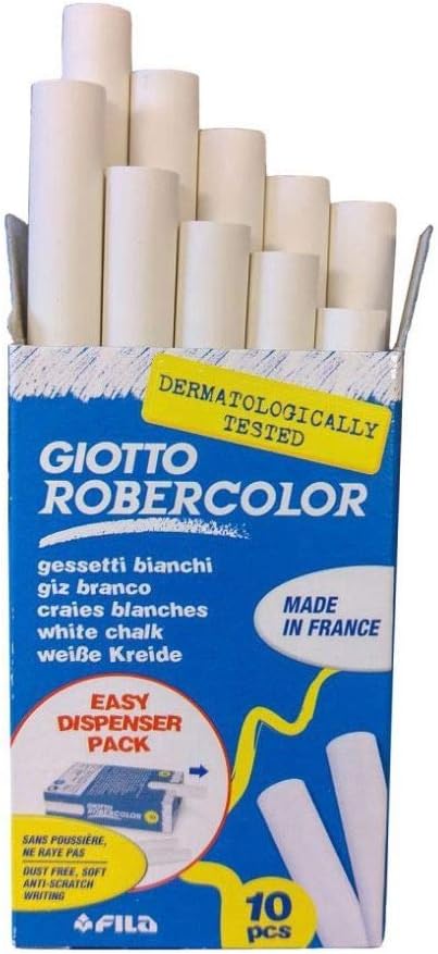 Robercolor Tebeşir Beyaz 10'Lu