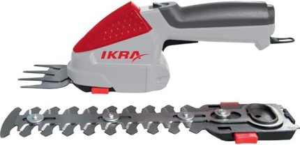 IGBS 1054 LI 7,2 Volt, 175 dakikaya kadar çalışma süresi, pil ve çanta dahil, 15,84 W, 7,2 V, gri/kırmızı