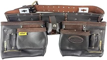 68889 Double Oil Tan Tool Pouch