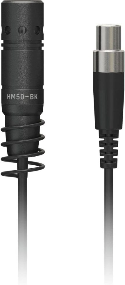 HM50-BK Premium kondansatörlü asma mikrofon