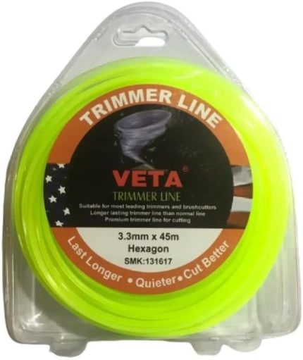 6 Köşeli 3,3 mm 45 mt Tırpan Misinası