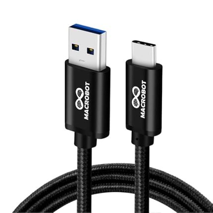 USB-A & USB-C Hızlı Şarj ve Hızlı Veri Transferi Kablosu 5000Mbs (5gbps) USB 3.0