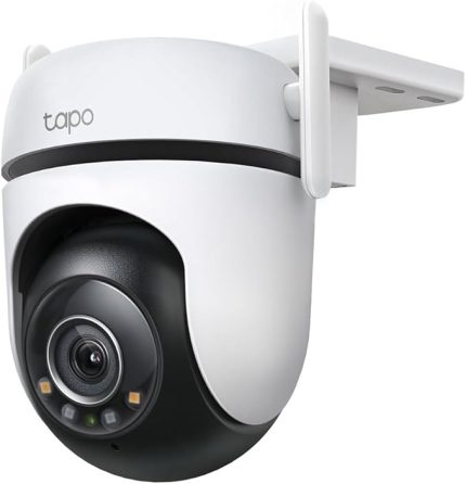 C520WS, 2K QHD Dış Mekan Wi-Fi/Ethernet Güvenlik Kamerası, Hareket Tespit/Takibi, 360°, IP66 Su Geçirmez, Renkli Gece Görüşü, Çift Yönlü Ses, Bulut/Yerel Depolama, Sesli ve Işıklı Alarm