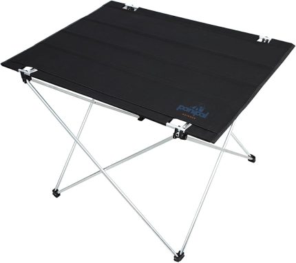 Omuz Askılı, Katlanabilir Kamp ve Piknik Masası (Siyah)