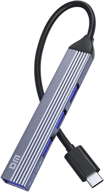 CHB057 USB Type-C to 4 Portlu 3*USB 2.0 1*USB 3.0 Hub Çoklayıcı 1 Metre