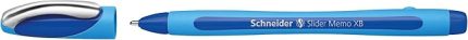 Slider Memo XB Tükenmez Kalem (Kapaklı, Çizgi Kalınlığı: XB) Mavi