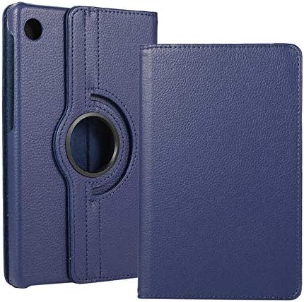 Tab M10 3. Nesil TB-328FU T610 ile uyumlu Kılıf 360 Dönebilen Standlı Case Lacivert