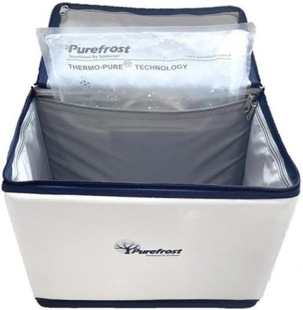 PF15 Thermo-Pure® Teknolojisi ile Elektriksiz&Buzsuz Hızlı Soğutma / 16 Saat Soğuk Muhafaza Katlanır Outdoor Kamp Piknik Termal Termos Buzluk Soğutucu Çanta + 6 Adet Thermo-Pure® Jel Paket