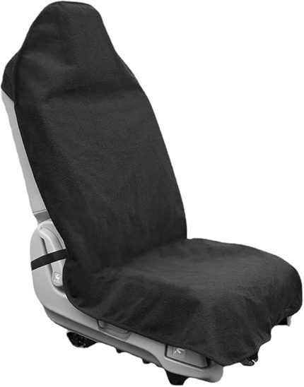 Makinede Yıkanabilir Havlu Koltuk Kılıfı, Kaymaz, Su Geçirmez Ter Geçirmez Süper Emici Araba, Kamyon, SUV Koltuk Kılıfı