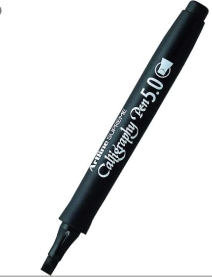 Calligraphy Teknik Çizim Kalemi 5.0mm Siyah