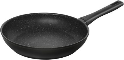 Marquina Plus Duraslide Yapışmaz Granit Kaplama Kızartma Tavası, 28 cm, Granit Ve Alüminyum, Siyah