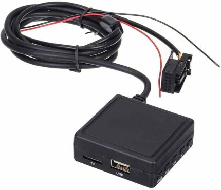 E85 83 Z4 X3 Mini Cooper Bt 5.0 Mikrofonlu Aux Adaptörü Sku10 Usb Tf Kart Girişi