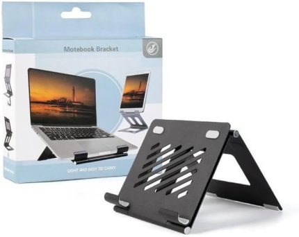 Ayarlanabilir Metal Dizüstü Destek Tabanı Katlanabilir Taşınabilir Laptop Sehpası Yükseltici Stand