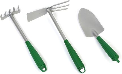 Tools Çelik 3’lü Bahçe Seti Çapa Tırmık Kürek