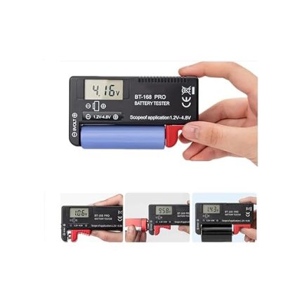 BT-168D PRO Pil Test Cihazı 1860 Pil Test Cihazı