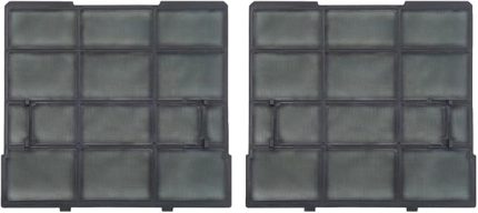 Klima Filtresi, Asılı Klimalar İçin 2 Paket Filtre Ekranı, Ev Bölünmüş Sistem AC Ünitesi için Koruma Kapağı Toz Önleyici Mesh (28,5X26,5)