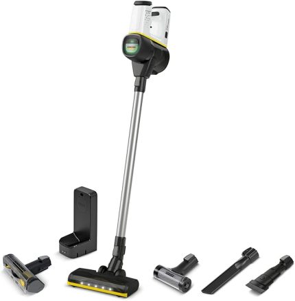 VC 6 Cordless Ourfamily Pet Dikey Elektrikli Süpürge, Beyaz