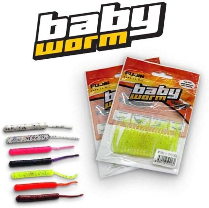 Baby Worm 5.2 cm Floating LRF Silikonu UV Fire Tiger