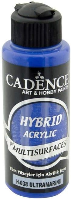 Hybrid Multisurface Akrilik Boya 120 ml. H-038 ULTRAMARINE