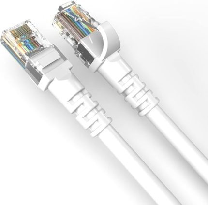 15 Metre CAT6 Network-Ağ-Ethernet Kablosu Beyaz