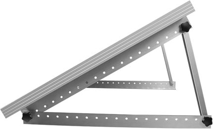 28 inç Ayarlanabilir Güneş Paneli Montaj Braketleri, Karavan, Çatı, Tekne, Tüm Şebekeler İçin Her Düz Yüzeyde Katlanabilir Eğim Ayakları