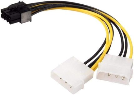 4260 8 Pin Pci Express Ekran Kartı Power Güç Çevirici Çoklayıcı