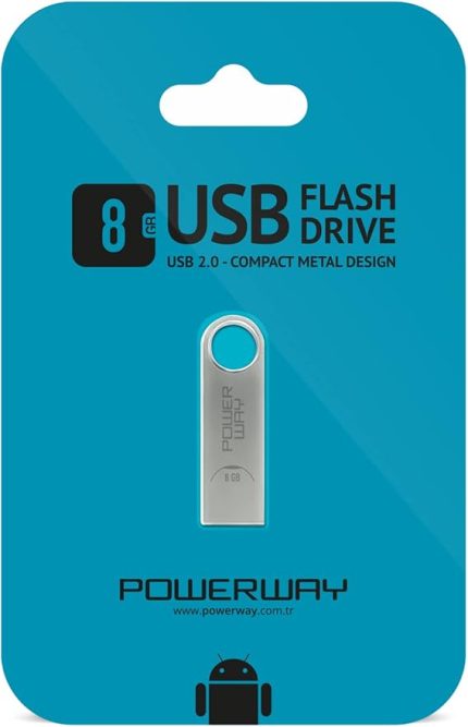 8 Gb Metal Usb Flash Bellek