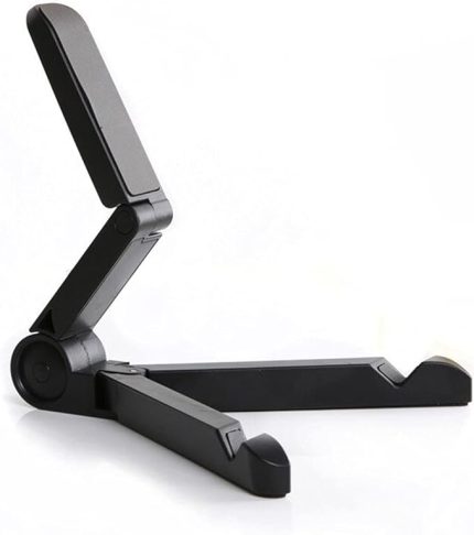 Masaüstü Katlanabilir Telefon Tablet Tutucu Stand - AL2457 Siyah