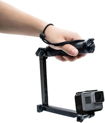 GoPro İle Uyumlu Aksiyon Kamera Monopod Çubuğu Stand Mini 3in1 Tripod