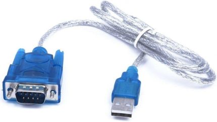 4891 Usb Rs232 Çevirici Dönüştürücü 9 pin Uydu Receiver Güncelleme Kablosu