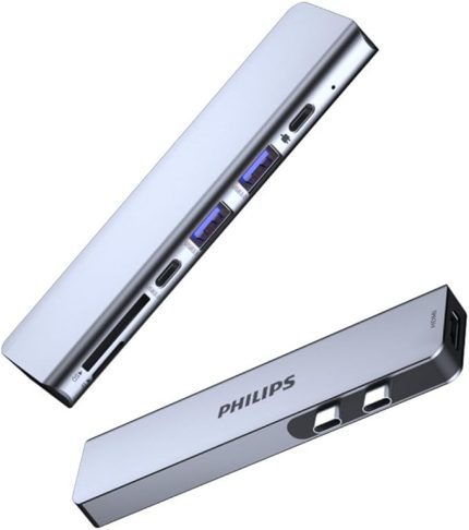 MacBook ile Uyumlu Type-C Çoklu Dönüştürücü Hub Hızlı Şarj Girişli – 10Gbps Veri Aktarımı, 100W PD Hızlı Şarj, 4K@30Hz & 1080P@60Hz HDMI Çıkışı, SD/TF Kart Okuyucu, USB 3.0 Port, SWR1604C, Gri