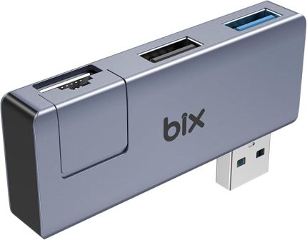 BX22HB USB to USB 3.2 USB 2.0 RJ45 Dönüştürücü Adaptör Hub