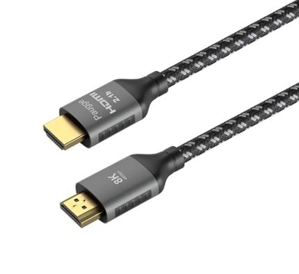 Ultra Sertifikalı HDMI® 2.1b Kablo - (2.1b/2.1/2.0b/2.0/1.4) 10K, 8K 60Hz, 4K 240Hz 165Hz 144Hz 120Hz 60Hz, eARC, HDCP2.3, HDR, D-HDR, Dolby Vision, Dolby Atmos (3m)