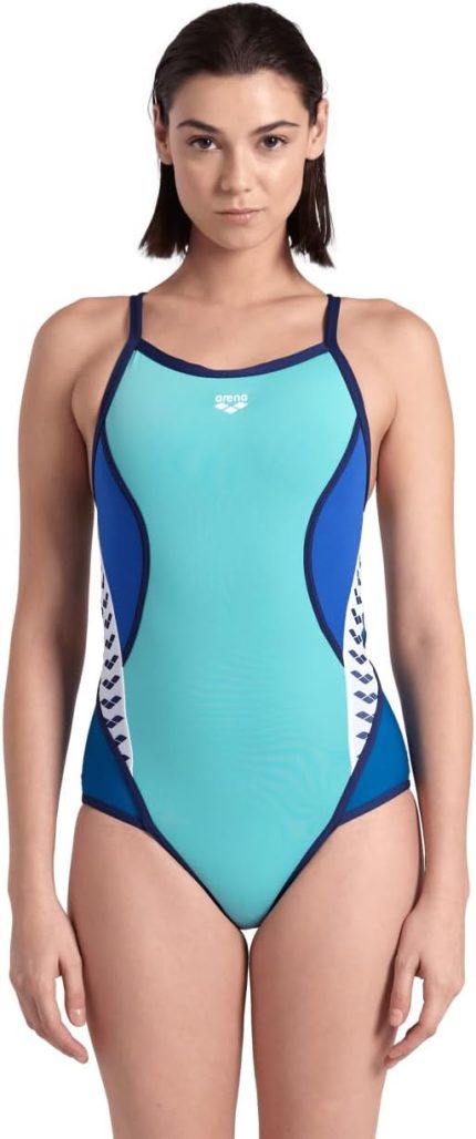 WOMEN'S ARENA ICONS SWIMSUIT SUPER FLY B Mayo, Mavi, 40