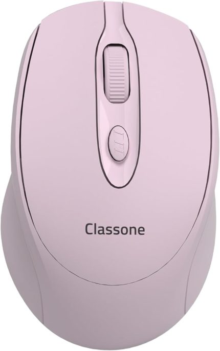 CBT16 Bluetooth + 2.4 Ghz Şarj Edilebilir Kablosuz Mouse - Pembe