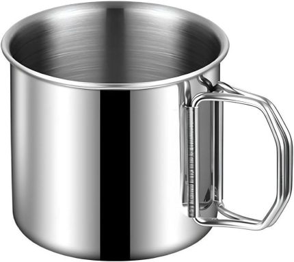 250 ml Katlanır Kulp Kahve Kamp Bardağı Fincanı mt163