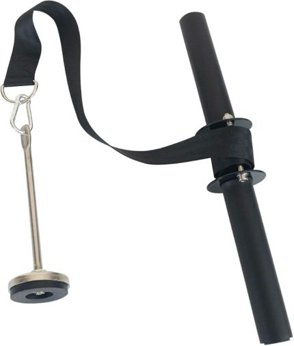 ve önkol patlatıcı, kas gücü bilek silindiri ve önkol rulosu, yumuşak köpük tutma saplarıyla antrenman için, ağırlık taşıma ipi antrenmanı, fitness ekipmanları, spor salonu ve ev için kaymaz