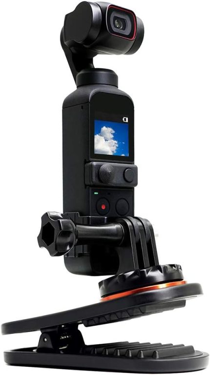 Döner Sırt Çantası Klipsli Montaj Parçası, DJI Pocket 2/1 ile Uyumlu