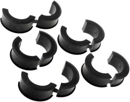 10 Adet Bisiklet Gidonu Montaj Kelepçesi Ara Parça Bisiklet Gidon Şivleri Dönüşüm 31,8 mm - 25,4 mm / 22,2 mm (9 x 22,2 mm)