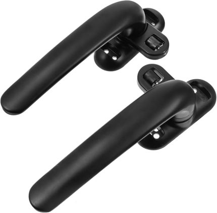 Şık Vintage Pencere Kolu Seti Alüminyum Alaşımlı Pencere Kilidi Banyo Ofis Ve Ev İçin