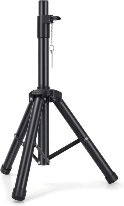 Profesyonel Taşınabilir Hoparlör Stant Ayarlanabilir Uzatma 76cm ila 111cm PA DJ Kısa Tripod Standı Mini Hoparlör Standı Uyumlu Ekleme Emniyet Pimi Hoparlör Ayak J-01