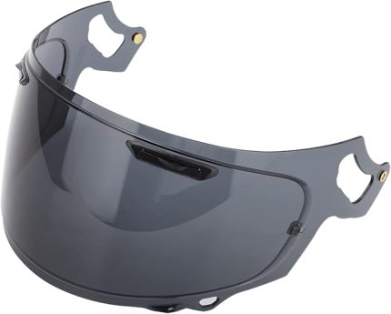 Kask lensi vizör yedek Arai RX-7X REO XD RX-7V VAS-V integral kask levhası, UV önleyici, buğulanma önleyici ve çizilmez, sürüş güvenliğiniz için kask vizörü (koyu kahverengi)