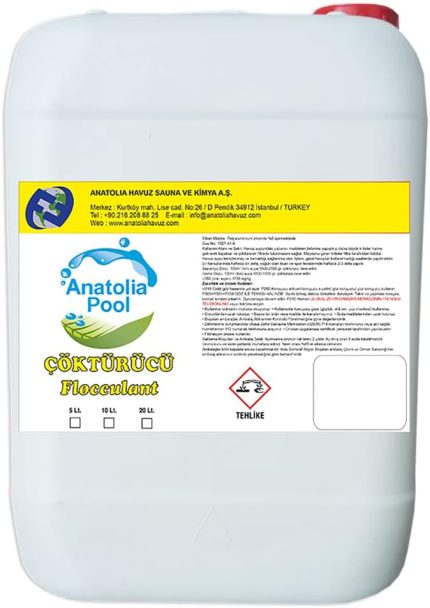 10 Lt (Flocculant/Çökeltici/Topaklayıcı)