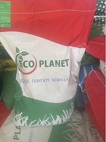 TOHUMU İthal 6'li Karışım ECO PLANET SEED 6-M Mix İmar ve Tamir Çimi (1 KG Şeffaf Pakette)