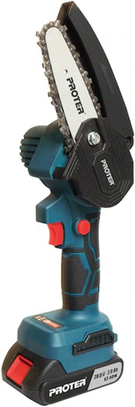 PST 110 ST Şarjlı Çift Akülü Pala Zincirli Budama Testeresi Dal Kesme 2.0 Ah 20V Kömürsüz 130 mm